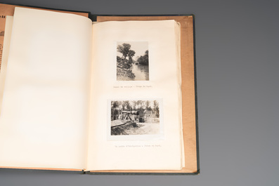 A photo album with sights and landmarks in China by staff of the Belgian Embassy, 20th C.