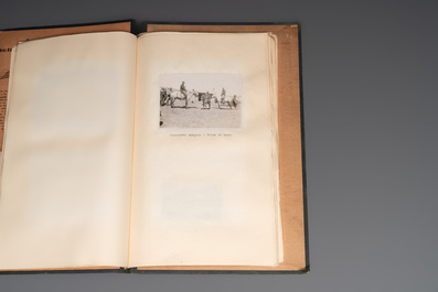 A photo album with sights and landmarks in China by staff of the Belgian Embassy, 20th C.