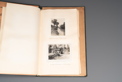A photo album with sights and landmarks in China by staff of the Belgian Embassy, 20th C.