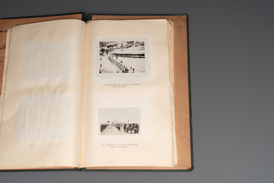 A photo album with sights and landmarks in China by staff of the Belgian Embassy, 20th C.