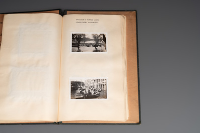A photo album with sights and landmarks in China by staff of the Belgian Embassy, 20th C.
