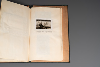 A photo album with sights and landmarks in China by staff of the Belgian Embassy, 20th C.