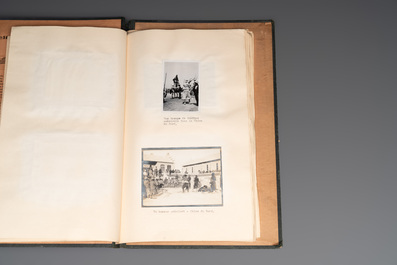 A photo album with sights and landmarks in China by staff of the Belgian Embassy, 20th C.