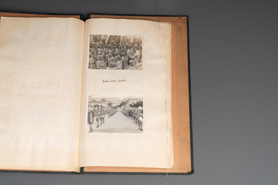 A photo album with sights and landmarks in China by staff of the Belgian Embassy, 20th C.