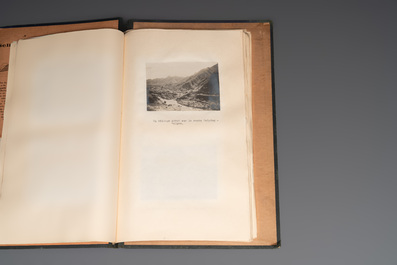 A photo album with sights and landmarks in China by staff of the Belgian Embassy, 20th C.