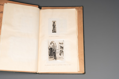 A photo album with sights and landmarks in China by staff of the Belgian Embassy, 20th C.