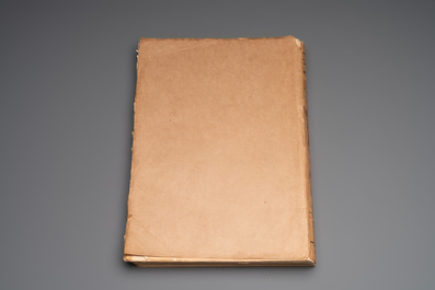 Paul Houo-Ming-Tse 霍明志: 'Preuves des antiquit&eacute;s de Chine', dated 1930