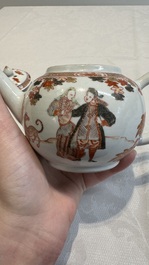 A Chinese verte-Imari 'Governor Duff' teapot, Yongzheng