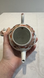 A Chinese verte-Imari 'Governor Duff' teapot, Yongzheng