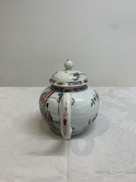A Chinese famille rose 'Feng Yi Ting 鳳儀亭' teapot, Yongzheng