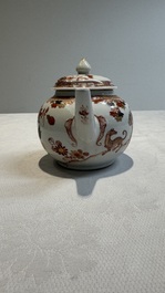 A Chinese verte-Imari 'Governor Duff' teapot, Yongzheng