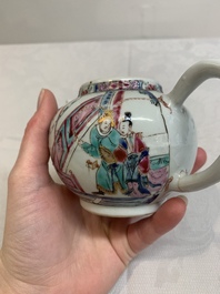 A Chinese famille rose 'Feng Yi Ting 鳳儀亭' teapot, Yongzheng