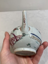 A Chinese famille rose 'Feng Yi Ting 鳳儀亭' teapot, Yongzheng