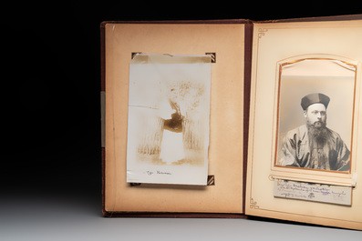 A photo album of Belgian catholic missionaries in China and Mongolia, early 20th C.