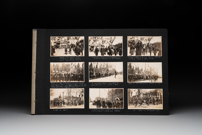 A photo album of the funeral of Sun Yat-sen 孫中山, dated May 26 - June 1, 1929