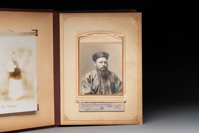 A photo album of Belgian catholic missionaries in China and Mongolia, early 20th C.