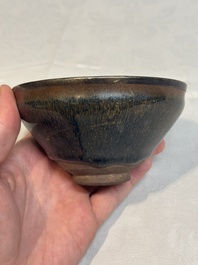 A Chinese Jian 'hare fur' tea bowl, Song