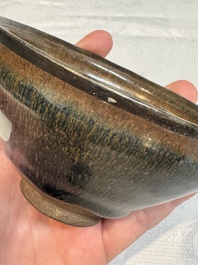 A Chinese Jian 'hare fur' tea bowl, Song