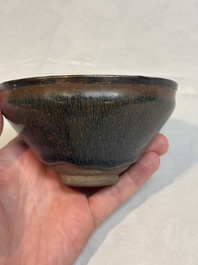 A Chinese Jian 'hare fur' tea bowl, Song
