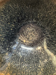 A Chinese Jian 'hare fur' tea bowl, Song