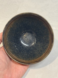 A Chinese Jian 'hare fur' tea bowl, Song