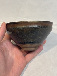 A Chinese Jian 'hare fur' tea bowl, Song