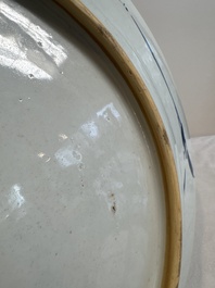 A Chinese doucai 'bird and flowering branches' dish, Yongzheng