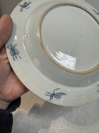 A Chinese Imari-style 'Parasol Ladies' plate after Cornelis Pronk, Qianlong