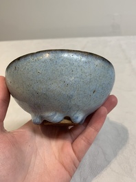 A small Chinese 'jun' bowl, Yuan/Ming