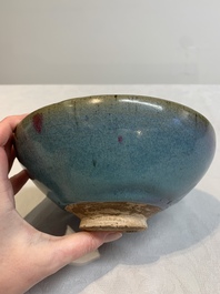 A Chinese 'jun' bowl, Yuan/Ming