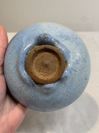 A small Chinese 'jun' bowl, Yuan/Ming