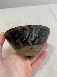 A Chinese Jizhou tortoiseshell-glazed tea bowl, Southern Song