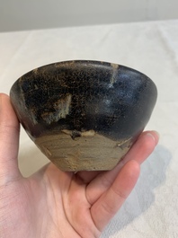 A Chinese Jizhou tortoiseshell-glazed tea bowl, Southern Song