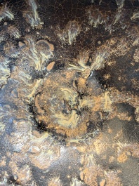 A Chinese Jizhou tortoiseshell-glazed tea bowl, Southern Song