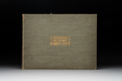 A photo album with sights, landmarks and people of Shanghai, 19/20th C.