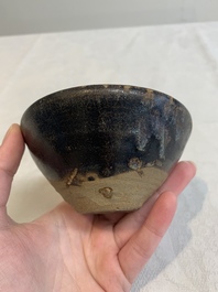 A Chinese Jizhou tortoiseshell-glazed tea bowl, Southern Song