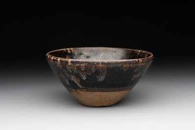 A Chinese Jizhou tortoiseshell-glazed tea bowl, Southern Song