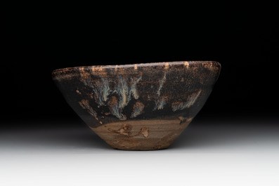 A Chinese Jizhou tortoiseshell-glazed tea bowl, Southern Song
