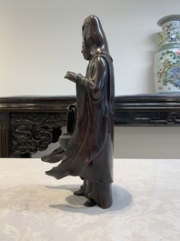 A Japanese bronze Kannon, Meiji, 19/20th C.