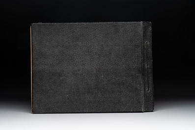 Two photo albums of a Japanese military academy and military operations in China, 1st half 20th C.