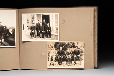 Two photo albums of a Japanese military academy and military operations in China, 1st half 20th C.