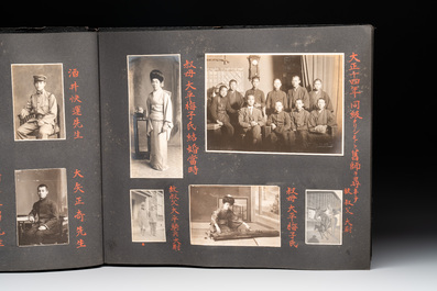 Six photo albums with sights, landmarks and people of Japan, 1st half 20th C.