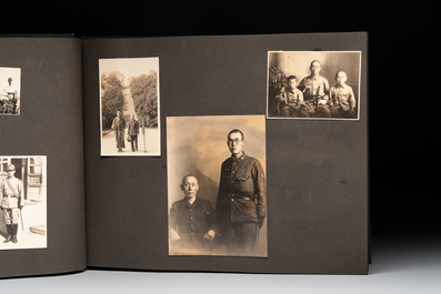 Six photo albums with sights, landmarks and people of Japan, 1st half 20th C.