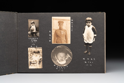 Six photo albums with sights, landmarks and people of Japan, 1st half 20th C.