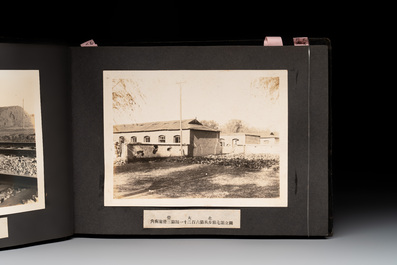 (Graphic content!) A photo album of Japanese military personnel and military operations in China, 1st half 20th C.