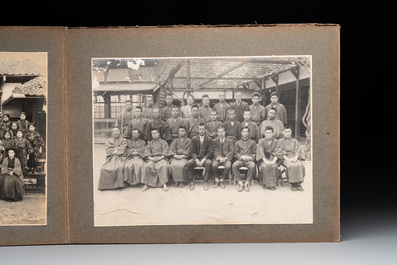 Six photo albums with sights, landmarks and people of Japan, 1st half 20th C.