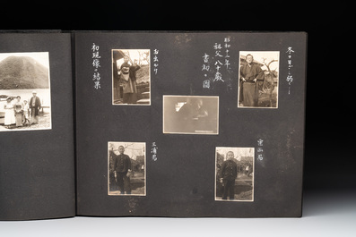 Six photo albums with sights, landmarks and people of Japan, 1st half 20th C.