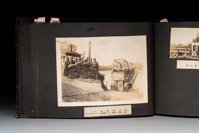 (Graphic content!) A photo album of Japanese military personnel and military operations in China, 1st half 20th C.