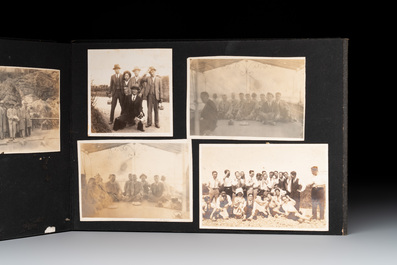 Six photo albums with sights, landmarks and people of Japan, 1st half 20th C.