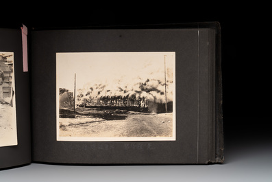 (Graphic content!) A photo album of Japanese military personnel and military operations in China, 1st half 20th C.